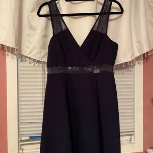 Navy blue brand new BCBG cocktail dress